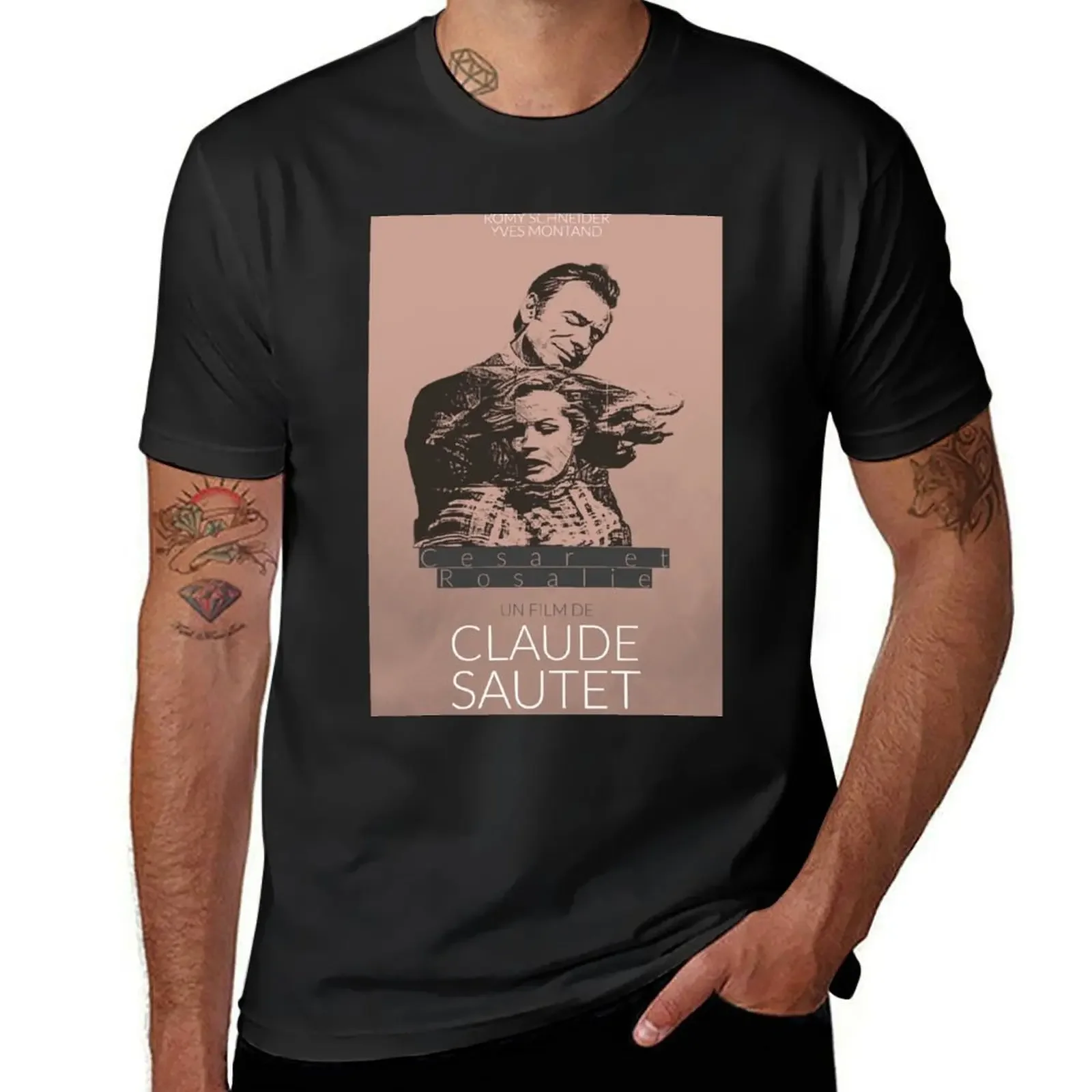 Cesar et Rosalie two T-Shirt anime figures anime stuff Short sleeve tee vintage anime shirt mens t shirts