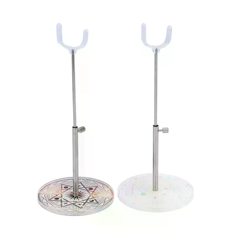 Adjustable Acrylic Doll Bracket Clear Extendable Standing Holder for 1/8 1/6  Dolls Collectible Figurine Home Display Decor