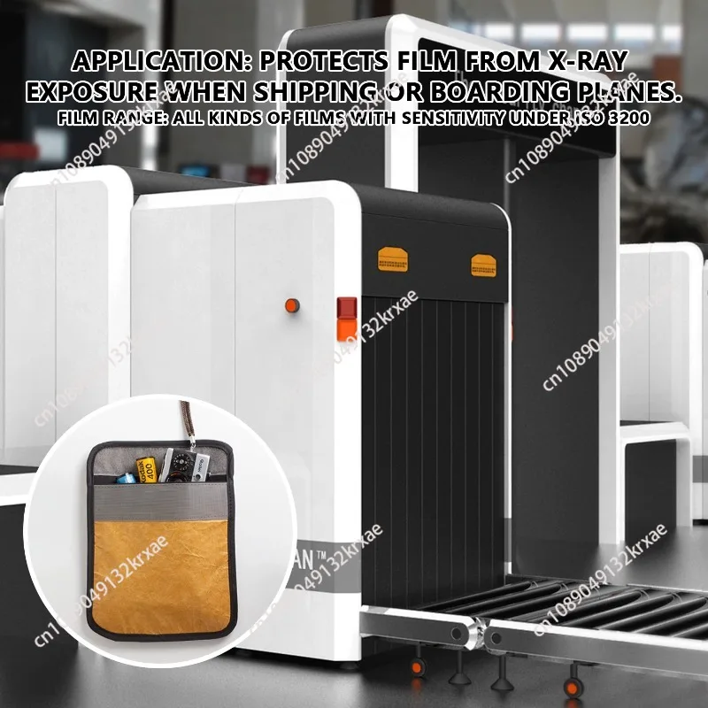 

Film Film Lead Bag SLR Storage Bag Photosensitive Material Radiation Protection Exposure Protection Dark Camera