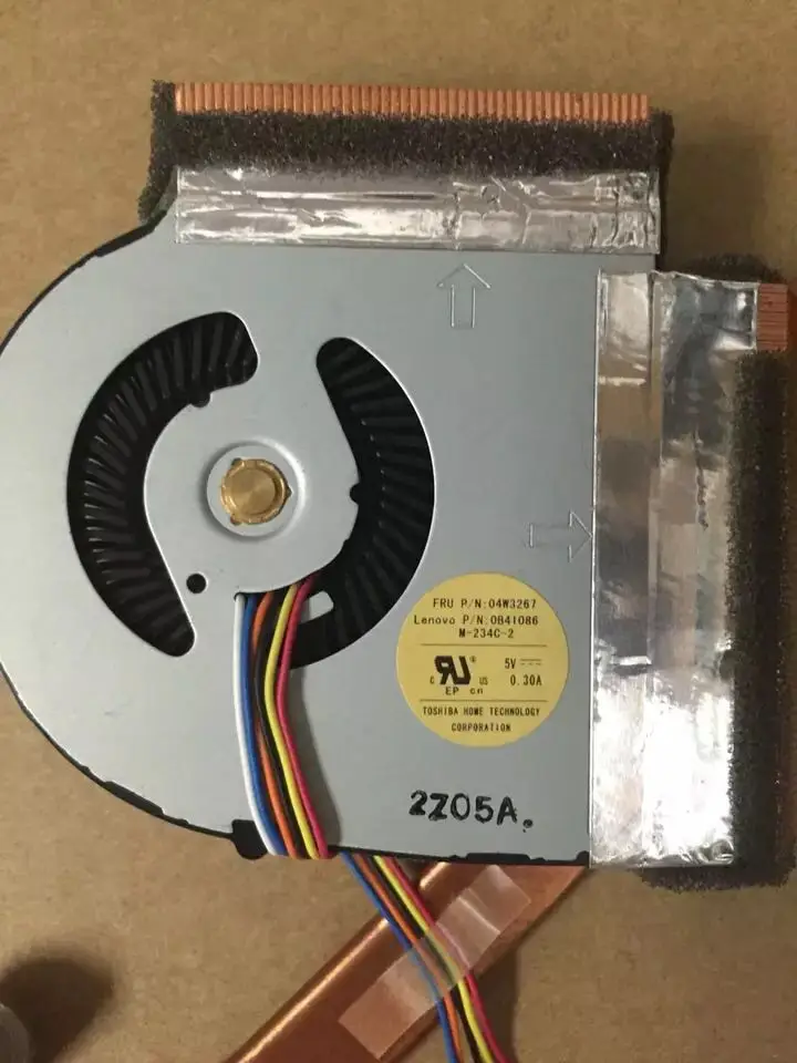 Dismantle machine 95 new For Lenovo ThinkPadT430 T430i Radiator, Radiator, Fan, Integrated Graphics Card.