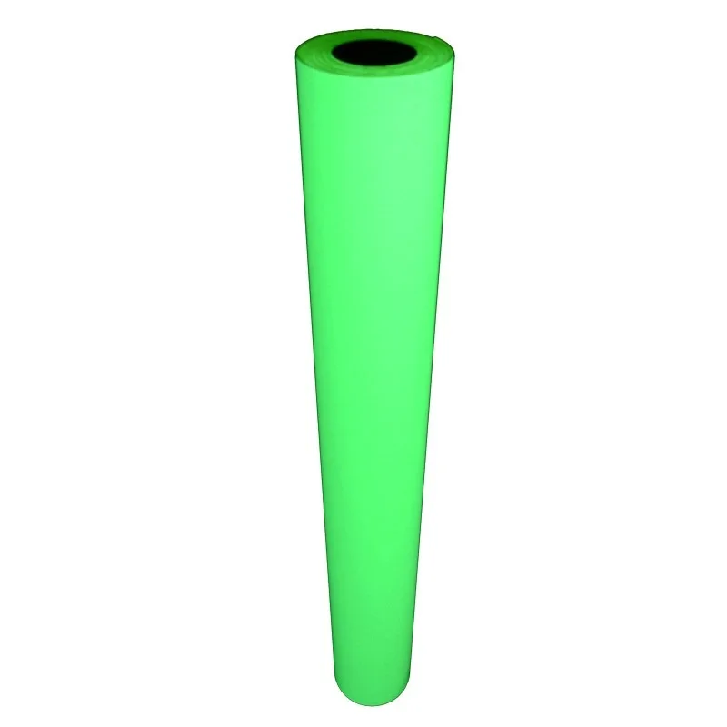 

62cm*1m Storage Luminescent Green PVC/PET Night Dark Glowing Self-adhesive Film