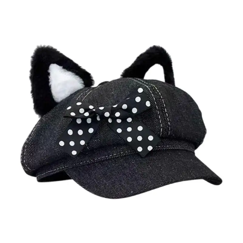 39bd-fashion-octagonal-cabbie-hat-chain-belt-hat-newsboys-caps-painters-hat-all-matching-punk-hat-for-party-and-casual