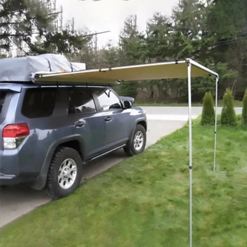 Hot Selling OEM Shelter Rain 4X4 SUV Retractle Camping Car Side Awning Parts -Fric With Differe High Quality