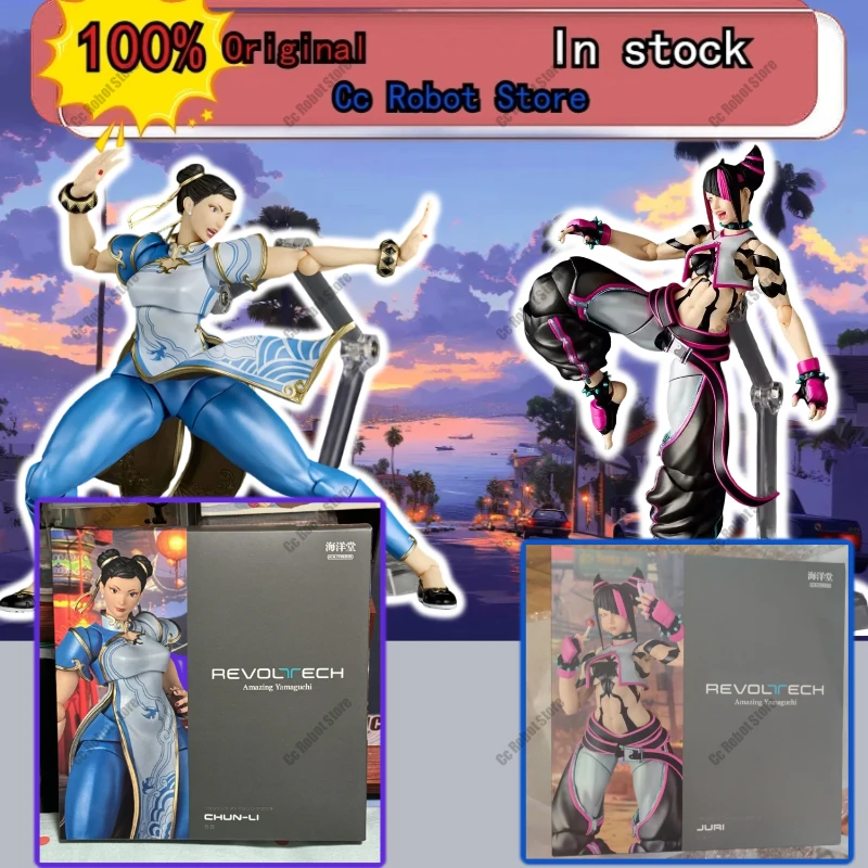 

В наличии! Горячая распродажа: Фигурка KAIYODO Chun-Li, подвижная модель Revoltech Excellent YAMAGUCHI Chun-Li SF6