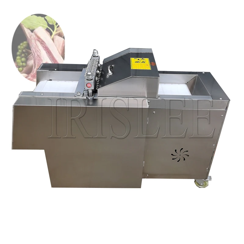 Automatic High Speed Freezing Beef Pork Bone Meat Cutter Chicken Cutting Machine