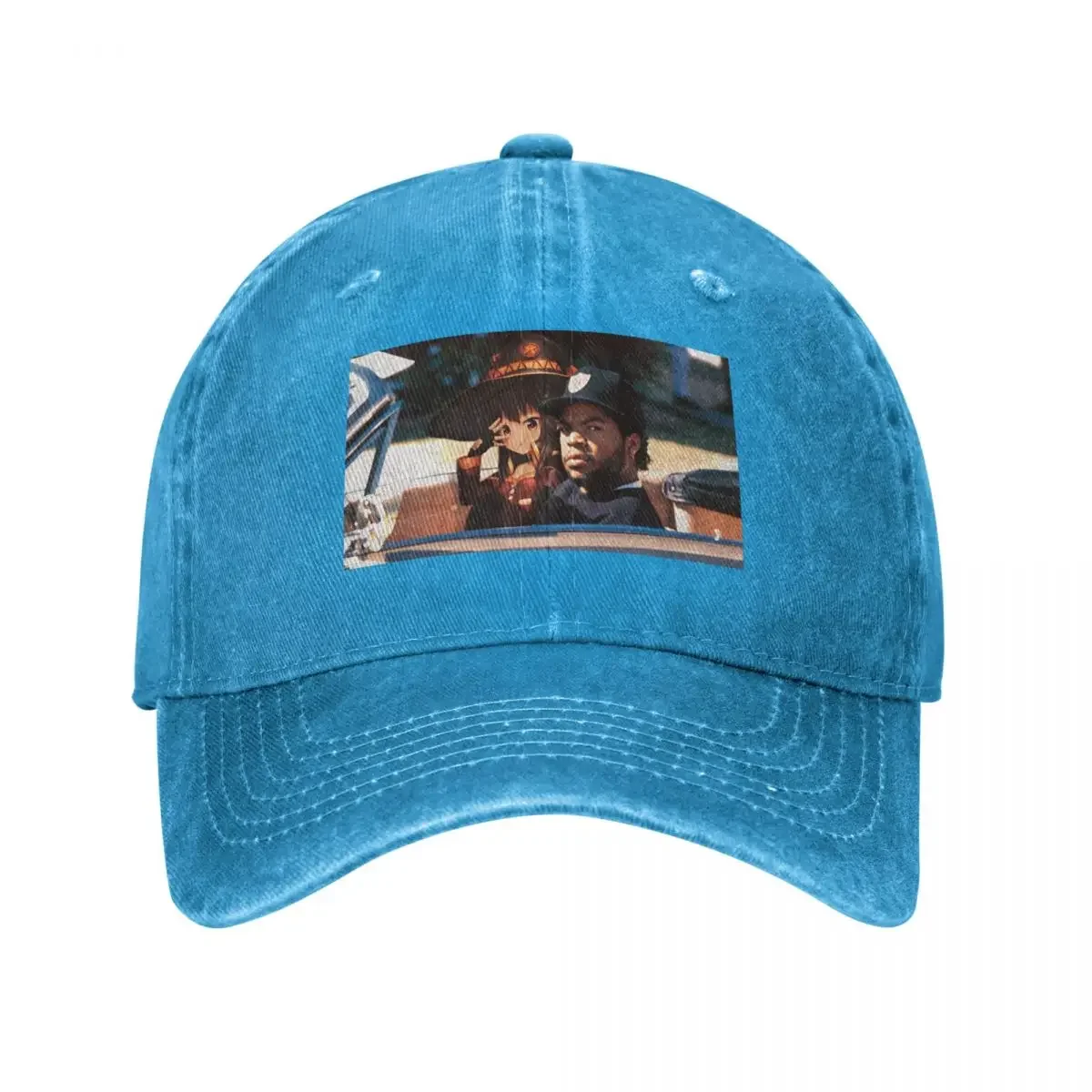 Drivin with Megumin-chan Baseball Cap Designer Hat Horse Hat cute Mens Women's