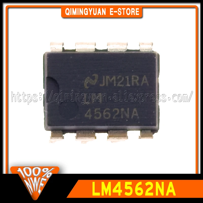 New Original 5~10PCS/LOT LM4562 LM4562NA DIP-8 audio fever dual operational amplifier