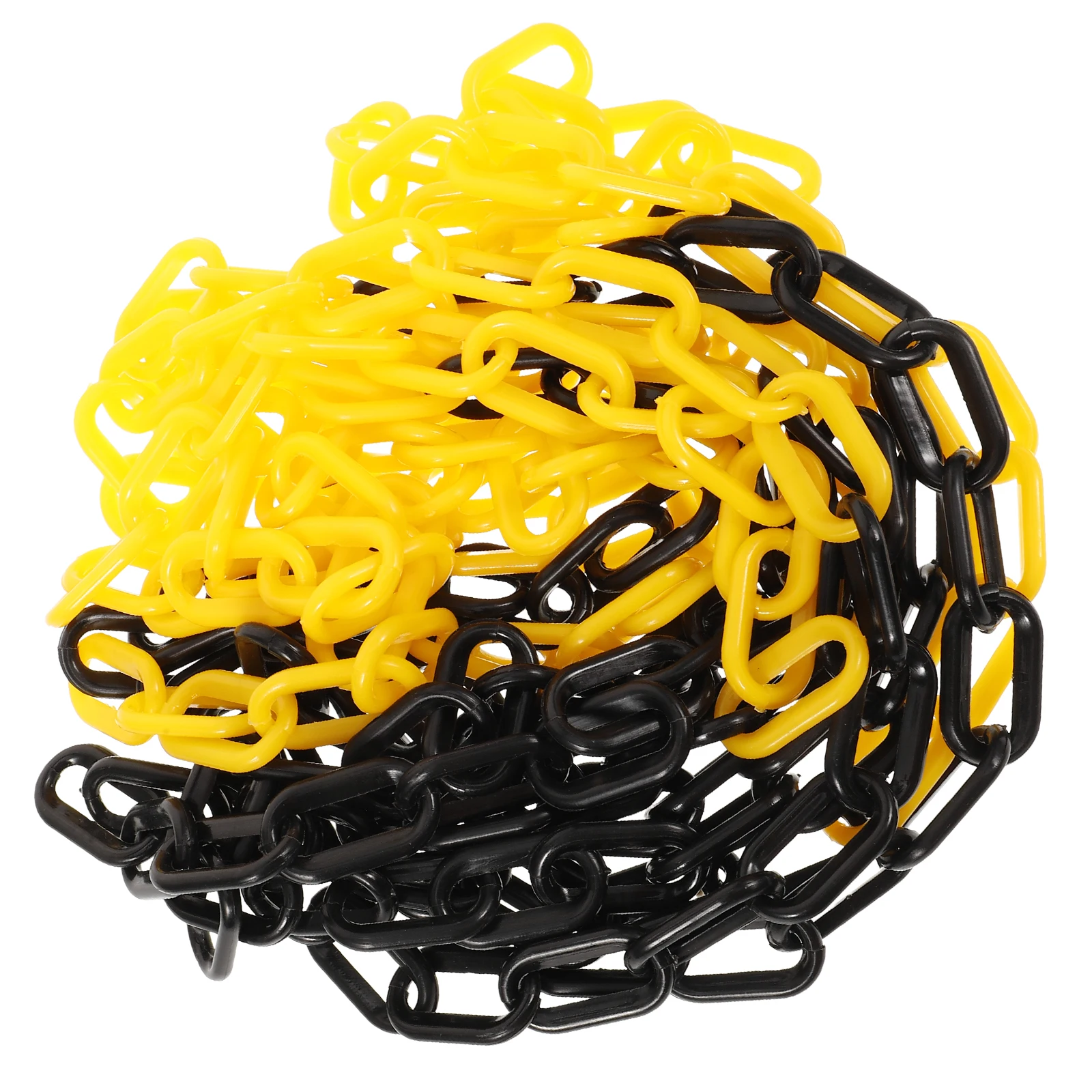 

5 Meter Plastic Chain Links Strong Weather Resistant Safety Chain for Outdoor Event and Site Access Control Plastic Chains