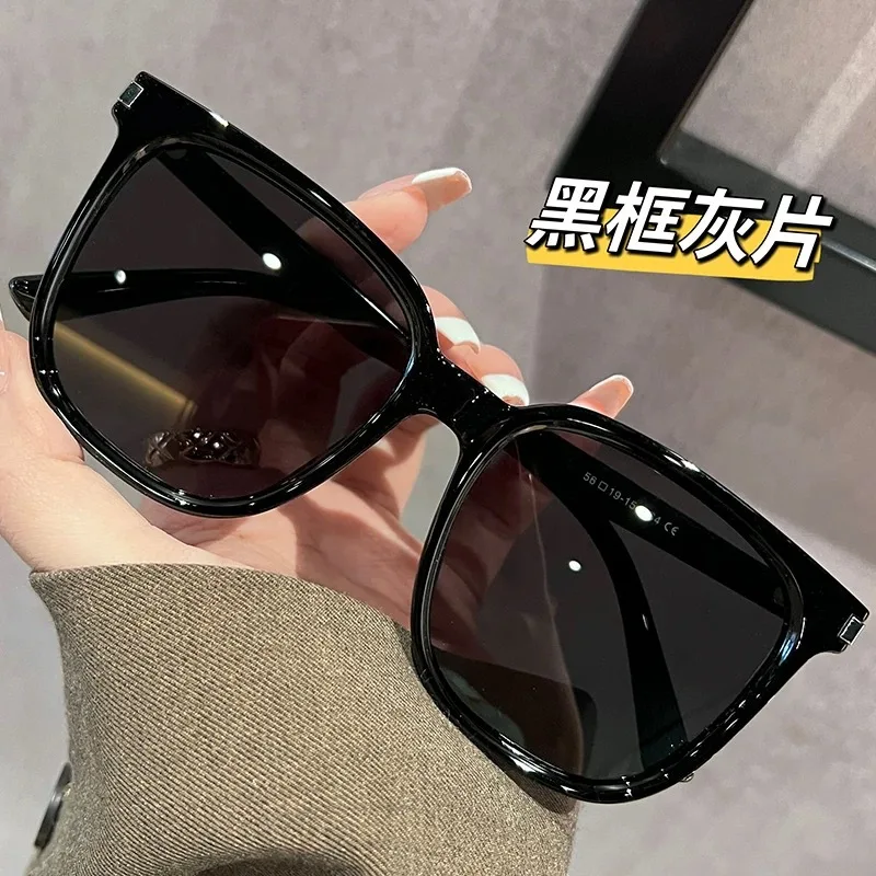 جديد أزياء المرأة النظارات الشمسية مصمم العلامة التجارية الرجعية إطار كبير نظارات الرجال عارضة القيادة السفر حماية UV400 #2