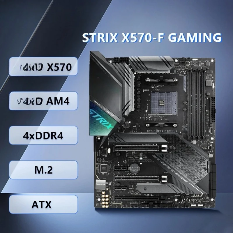 ROG STRIX X570-F GAMING AMD AM4 Motherboard - X570 ATX Supports