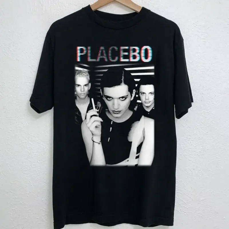 Neues Placebo-Band-Musik-T-Shirt für Fans in Schwarz, alle Größen