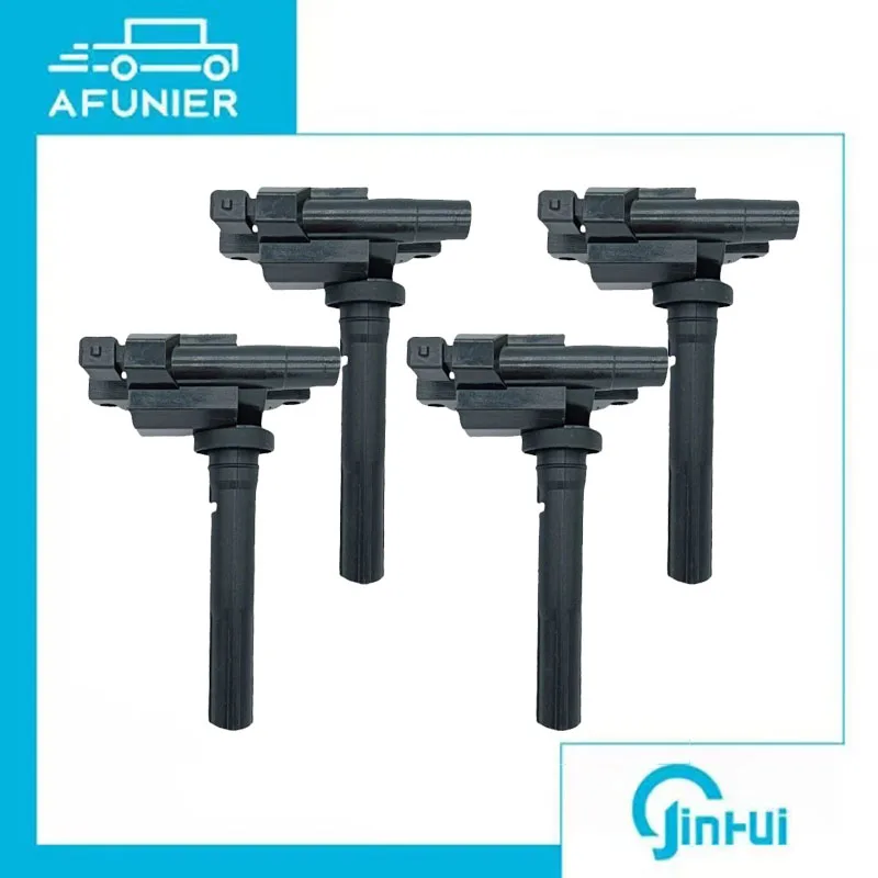 4Pcs/Set Ignition Coil For Chana Star S460 Chang'An CX20 CX30 Alsvin Benni Zhixiang LandWind FengHua CV9 OE No.:370501004
