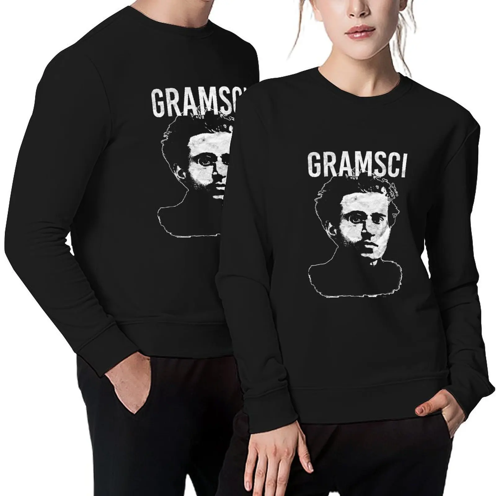 

Gramsci [Worn Look] Pullover tracksuits tracksuit men anime clothing korean autumn clothes sweatshirt for men