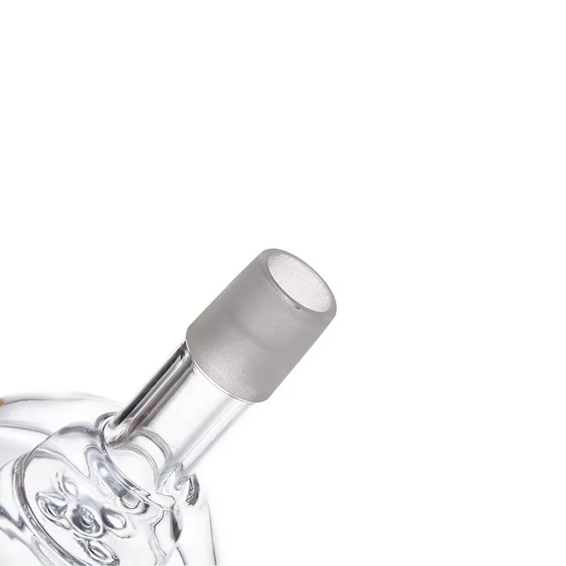 Heat Resistant Double-Wall Glass Shisha Hookah Tobacco Bowl Head with Charcoal Holder Joint Size 24mm for Smoking view 5