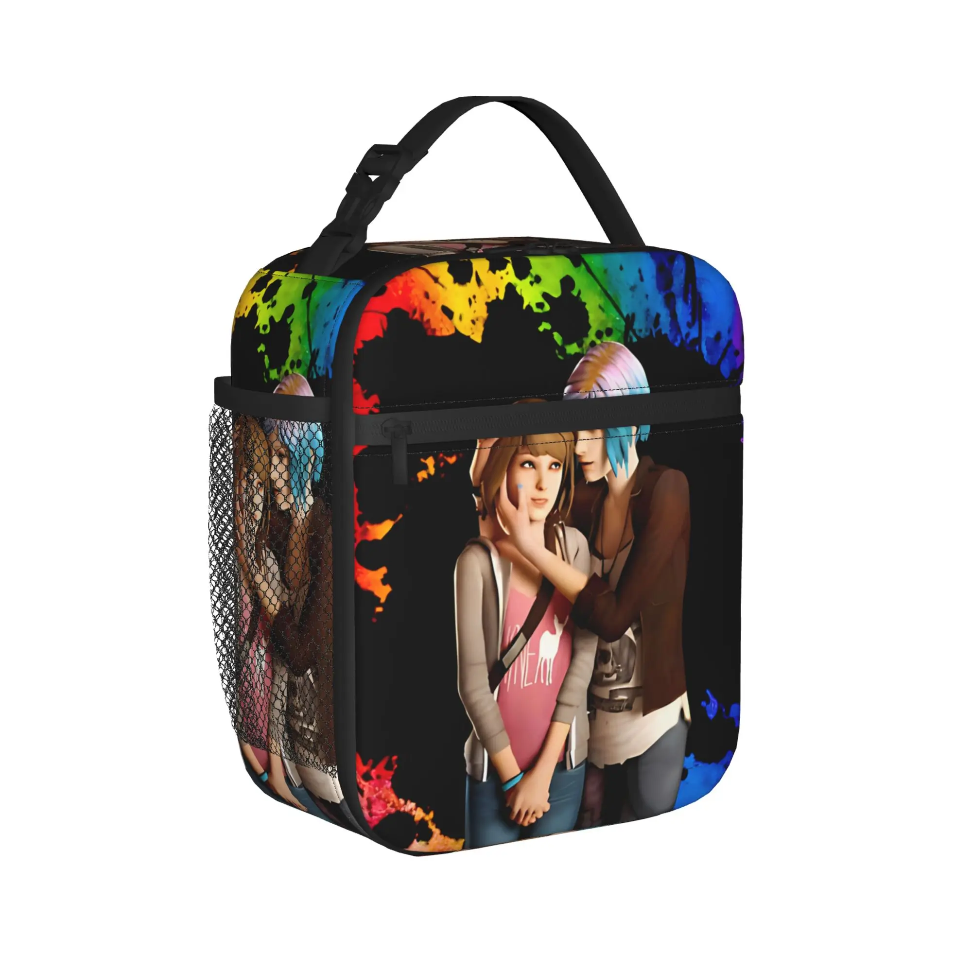 Life is Strange Game Insulated Lunch Bags Cooler Bag ,Meal Container  Leakproof Lunch Box Tote for Men Women College  Travel