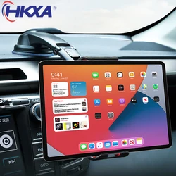 Suction Cup Tablet Car Holder Adjustable Mobile Bracket Stand for Samsung Galaxy Z Fold 4 3 2 Phone Mount for iPad GPS Holder