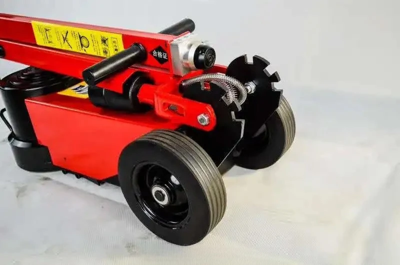 90 Ton Pneumatic Truck Lifting Air Hydraulic Truck Jack Repair Lift Jack Car 5