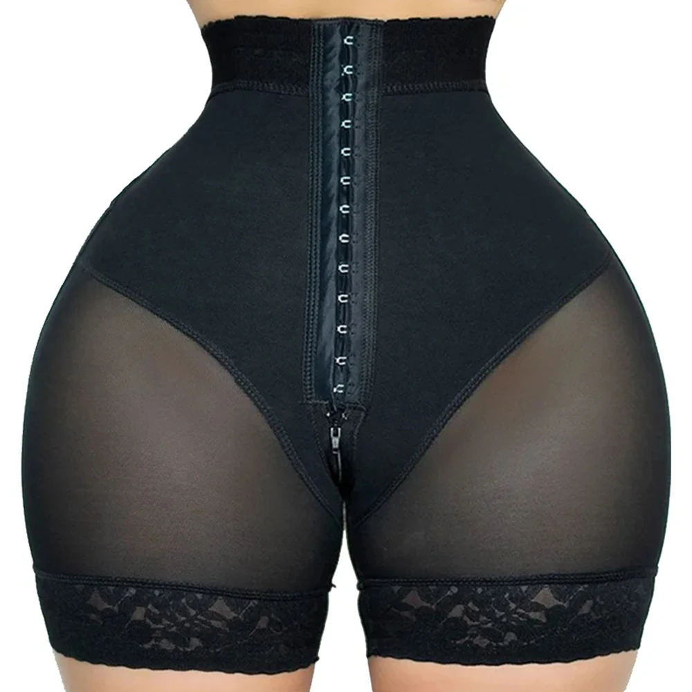 

Fajas Colombian Bbl Short High Waist Tummy Control Post Surgery Shapewear Postpartum Girdles Women Body Shaper Buttlifter