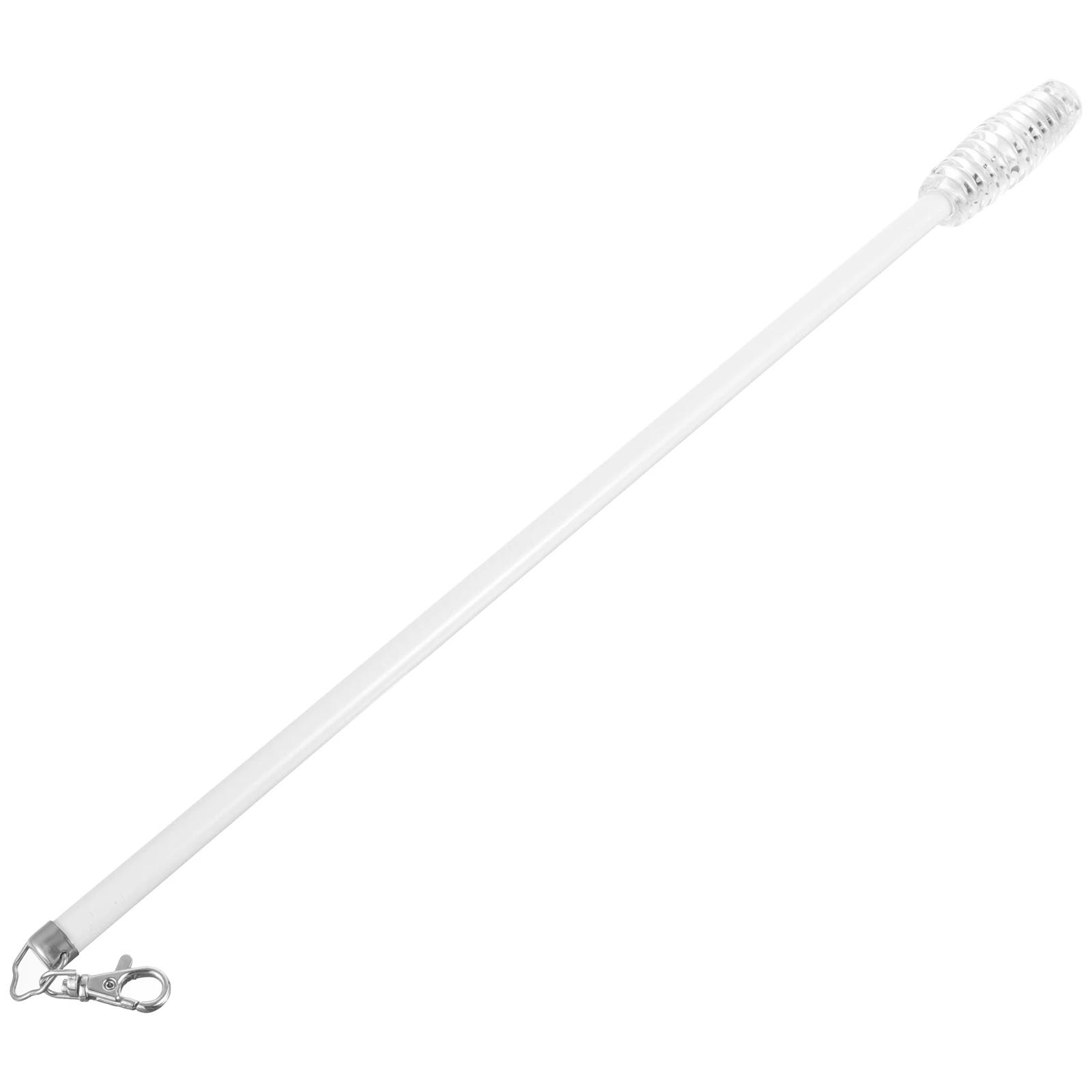 

Aluminum Curtain 50cm White Modern Long Puller Drapery Wand Easy Aluminum Curtain Rod Slide Protect Fabric Window Door