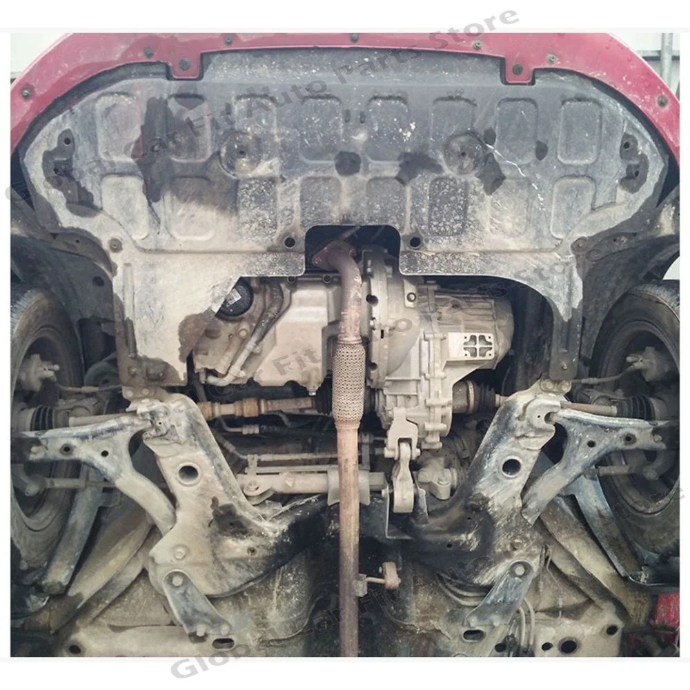 Impact Resistant Custom Fit Engine Skid Plate, Front Chassis Underside Protection for Roewe 360 / MG GT 2015-2019 1.4T 1.5L