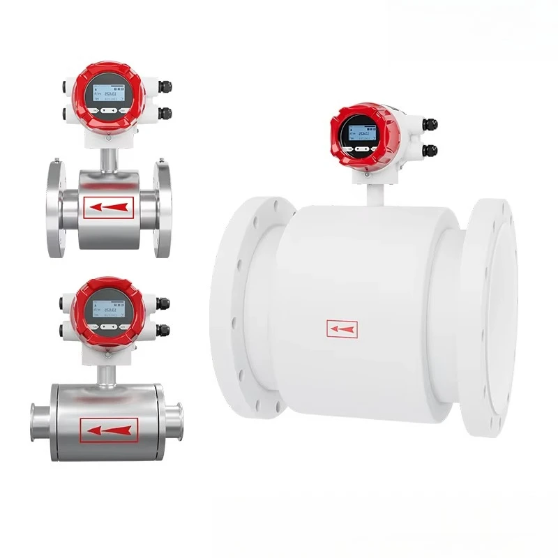 

Custom Liquid Flowmeter IOT Remote Real-Time Industrial Process Monitoring Electromagnetic Flow Meter With ATEX Certified