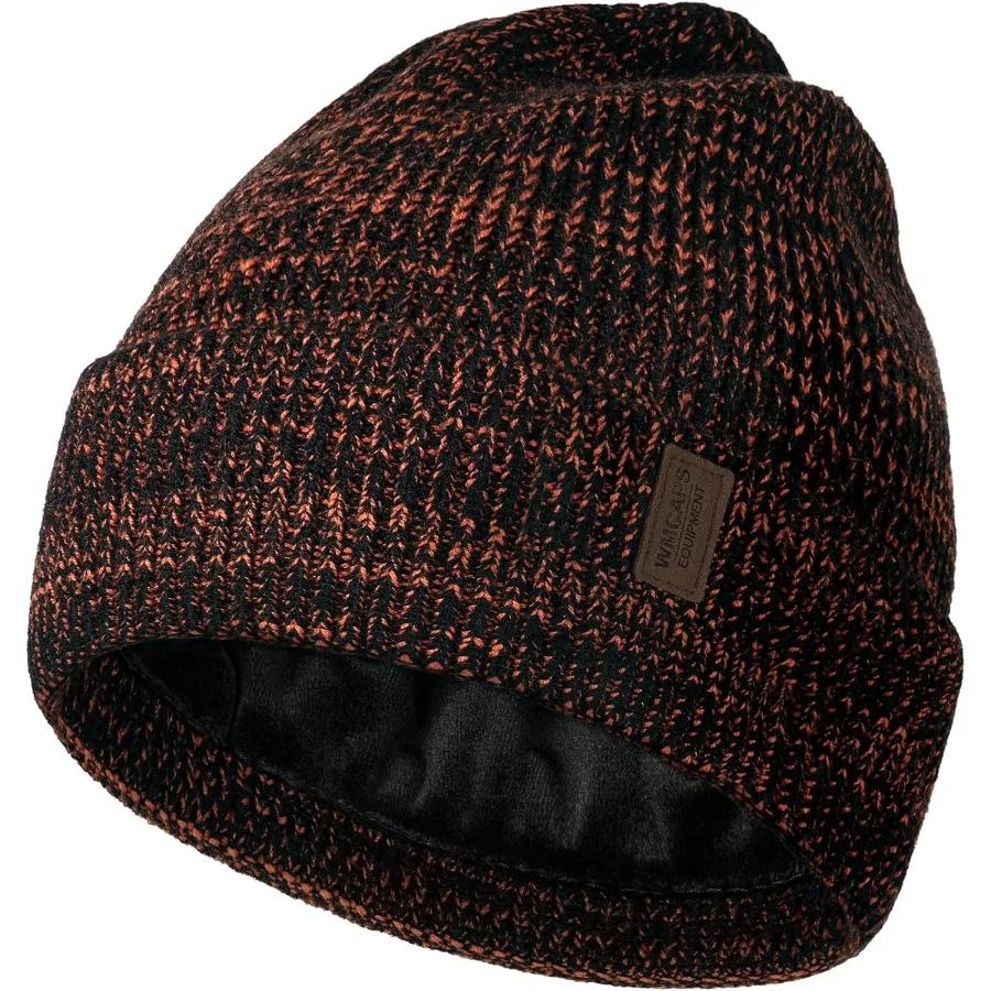 

Wmcaps Winter Beanie for Men Women Fleece Lined Beanie Soft Warm Knit Hat Ski Stocking Cuffed Cap