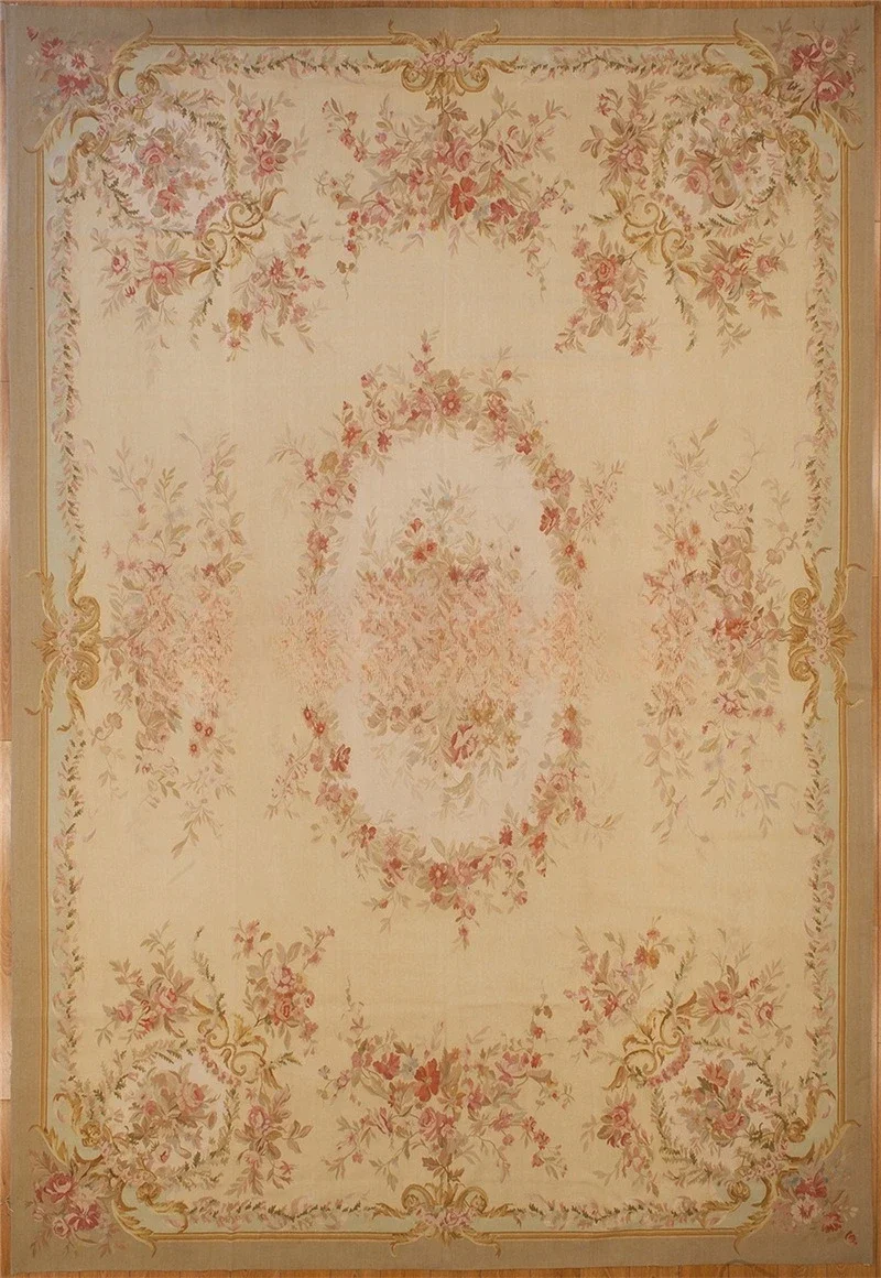 Kobelin hand-woven carpet 100% wool classical court bedroom decoration