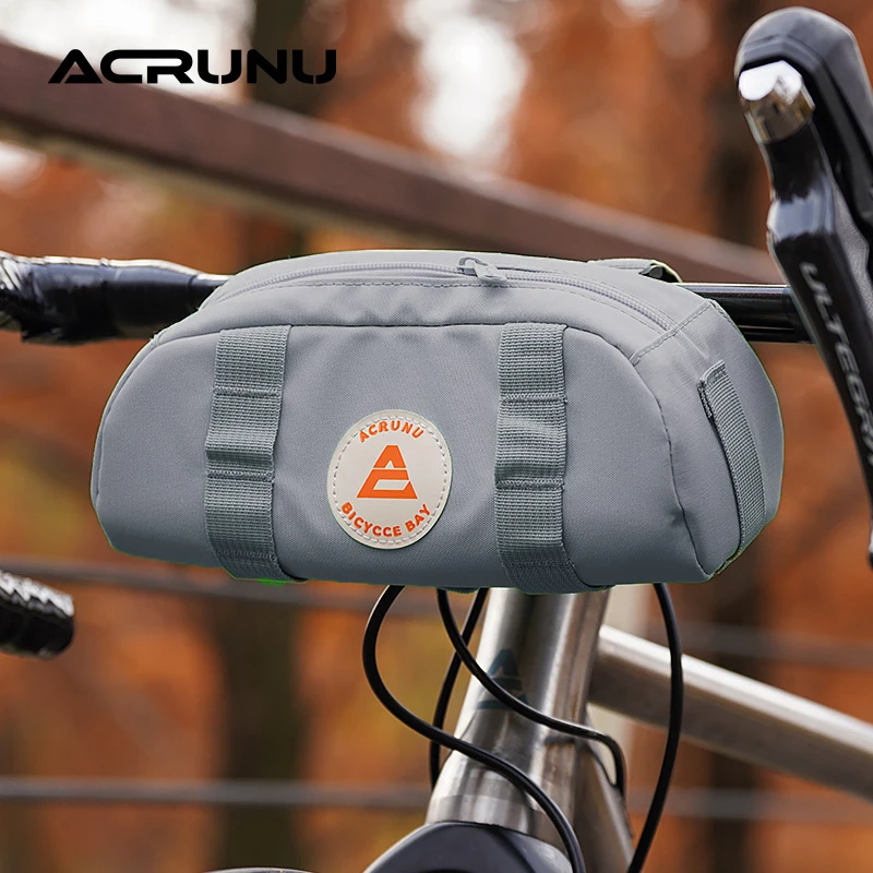

Waterproof bicycle front bag 2.5L large capacity front beam bag For Mountain road bicycle travel storage handlebar bag