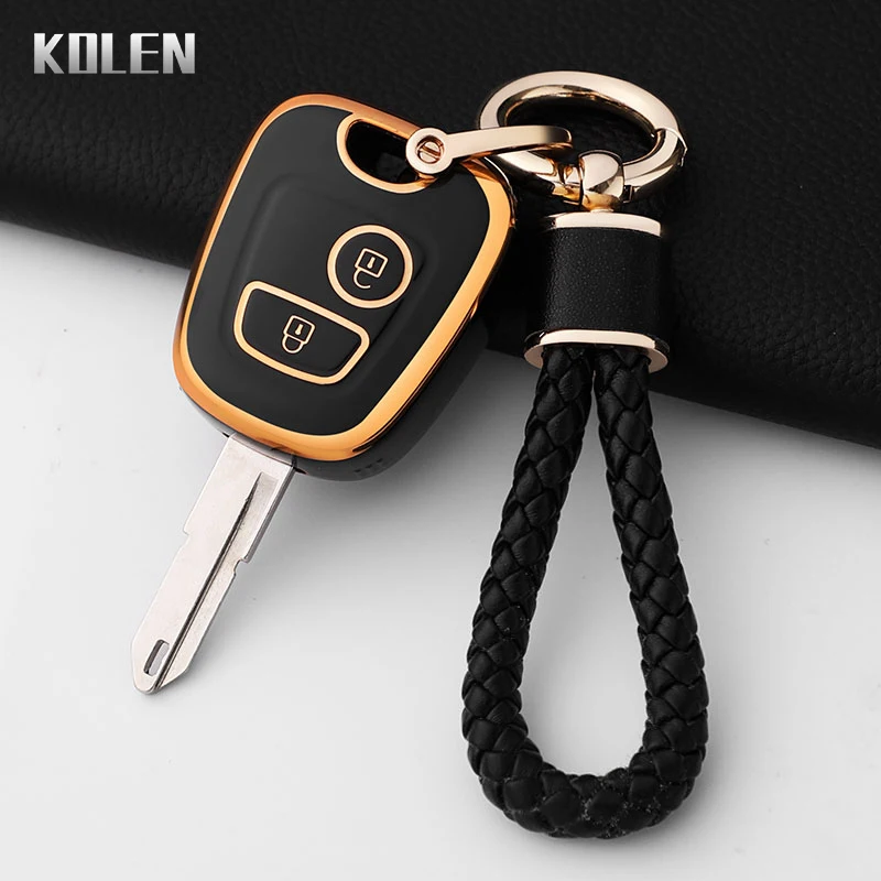 TPU Car Key Case Cover Shell For Peugeot 106 107 206 207 307 for Citroen C1 C2 C3 C4 XSARA PICASSO for Toyota AYGO Key Protector