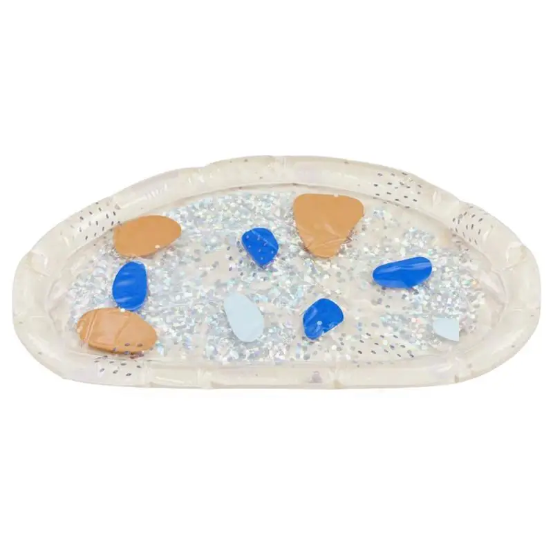 Cartoon Sensory Play Water Mat, Water Mat for Pets, Bebés, Leakproof, Desenvolvimento Sensorial, Casa, Meninos