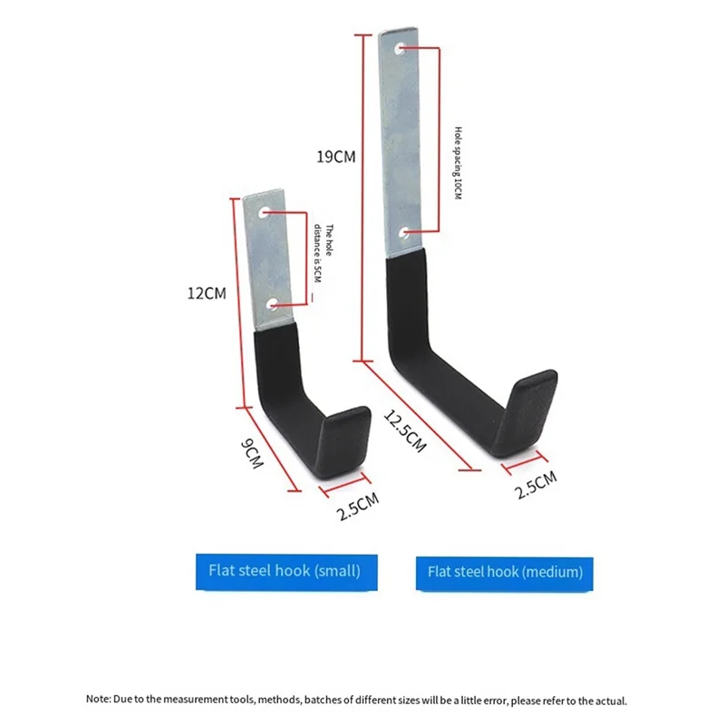 A01M-خطافات فائدة شديدة التحمل لتخزين المرآب، خطافات تثبيت على الحائط، خطافات المرآب شديدة التحمل، خطافات جدار المرآب