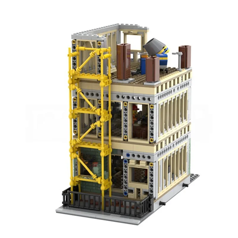 Blocs de Construction MOC sous Construction, jouet d'architecture à monter soi-même, améliore la créativité des enfants, cadeau de compétences opérationnelles, 1281 pièces