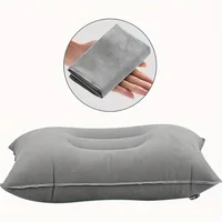 Supports Neck and Waist Comfortable Inflatable Pillow for Outdoor Use, Suitable for Offices, Cars, Camping, Hiking, and Napping