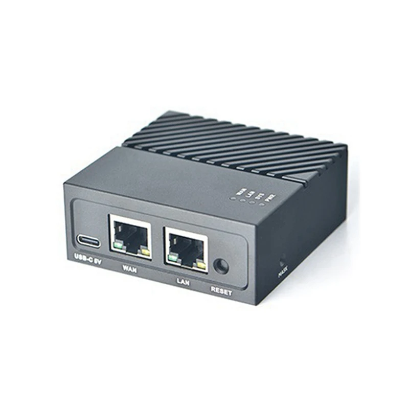 Nanopi R4SE Mini Router 4G + 32G EMMC Dual Gigabit Ethernet Ethernet Gateway RK3399 USB3.0 Dua Arah