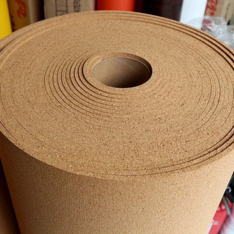 Wholesale 1mm-12mm Thickness Cork Sheet Customization 100% Natural Eco-Friendly Decorative Cork Roll 6mm 10mm Natural Cork Roll
