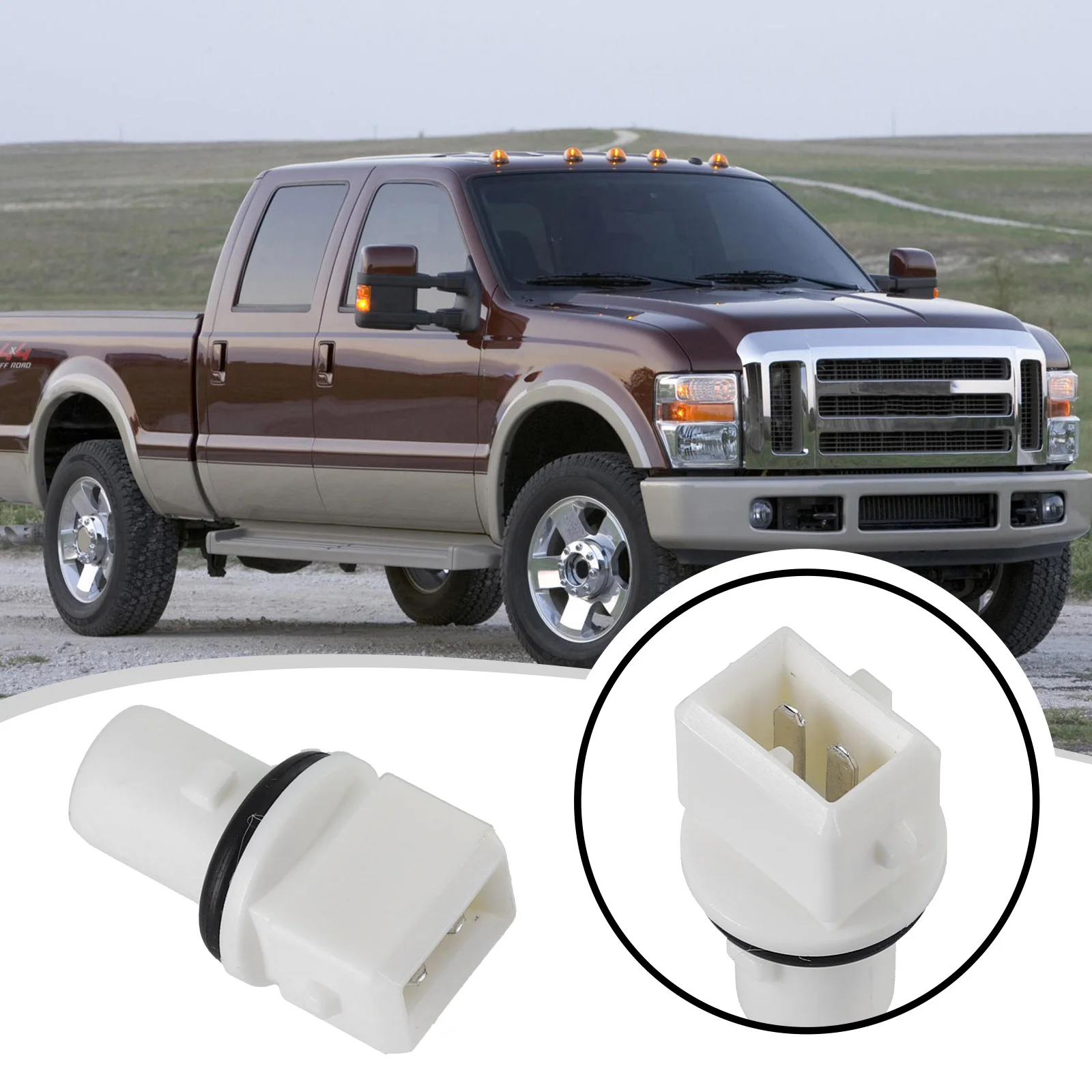 1Pcs Super Duty Side Marker Lamp Socket Car Side Marker Light Socket For Ford F-250 F-350 2003-2010 Socket Bulb Base