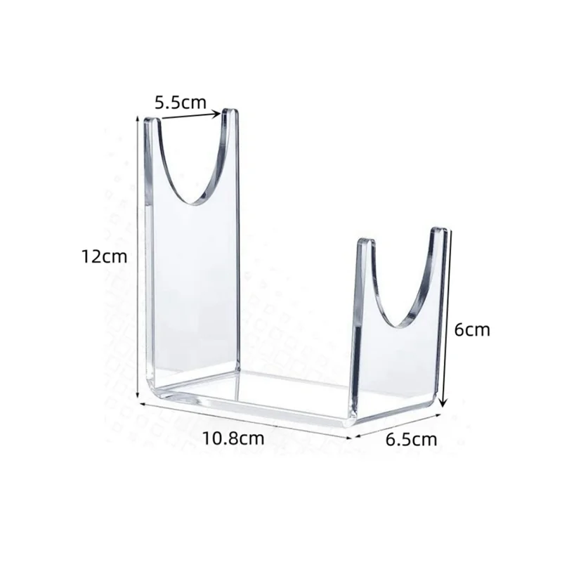 2 Pcs Acrylic Stand for Shofar Clear Shofar Stand,Sword Holder,Sturdy Shofar Horn Stand Christmas Home Office Decor