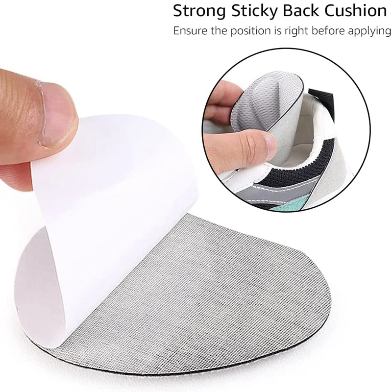 1 Pair Heel Insert Stickers Cushion Soft and Comfortable Pads Wear-resistant Thicker Sport High Heels Adjustable Feet Protect