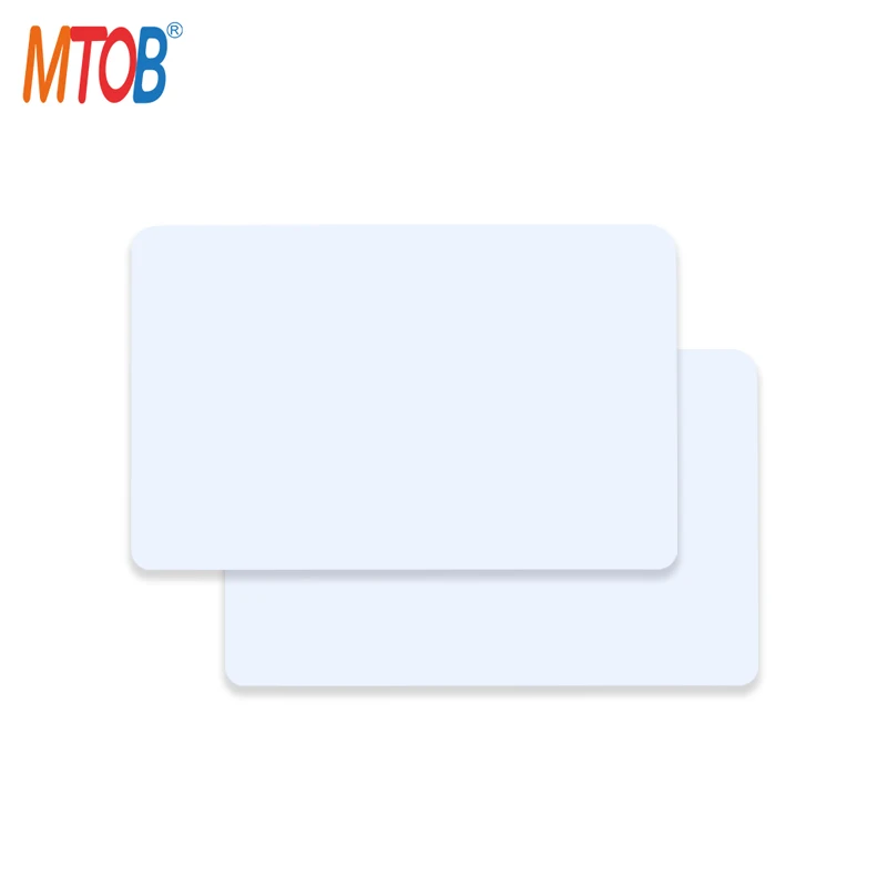 MIUI Ultraleve AES Cartão RFID, Cartão PVC Branco, 13,56 MHz, Novo, 100pcs por lote