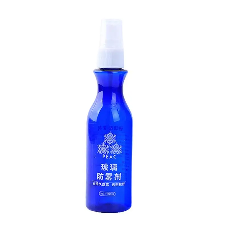 

Car Windshield Defogger Spray 100ml Long Lasting Windshield Anti Fog Interior Safe Windshield Defogger Multipurpose Fog Spray