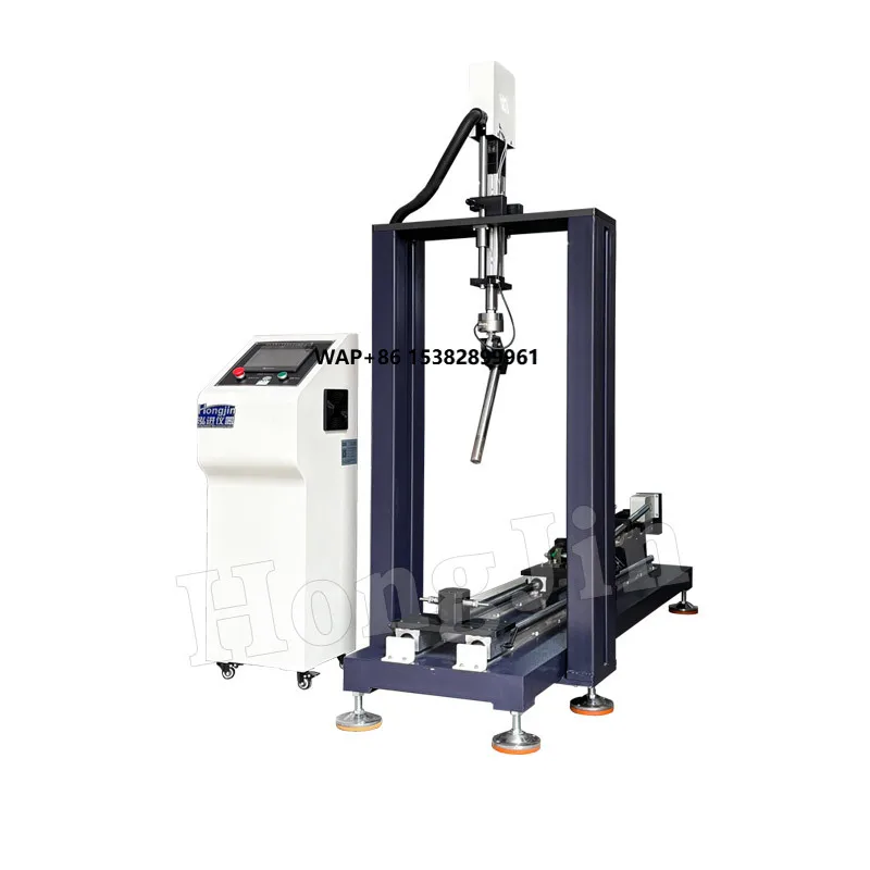 Bicycle Frame Horizontal And Vertical Fatigue Tester  Vibration Structural Strength Tester Dynamic Durability Testing Equipment