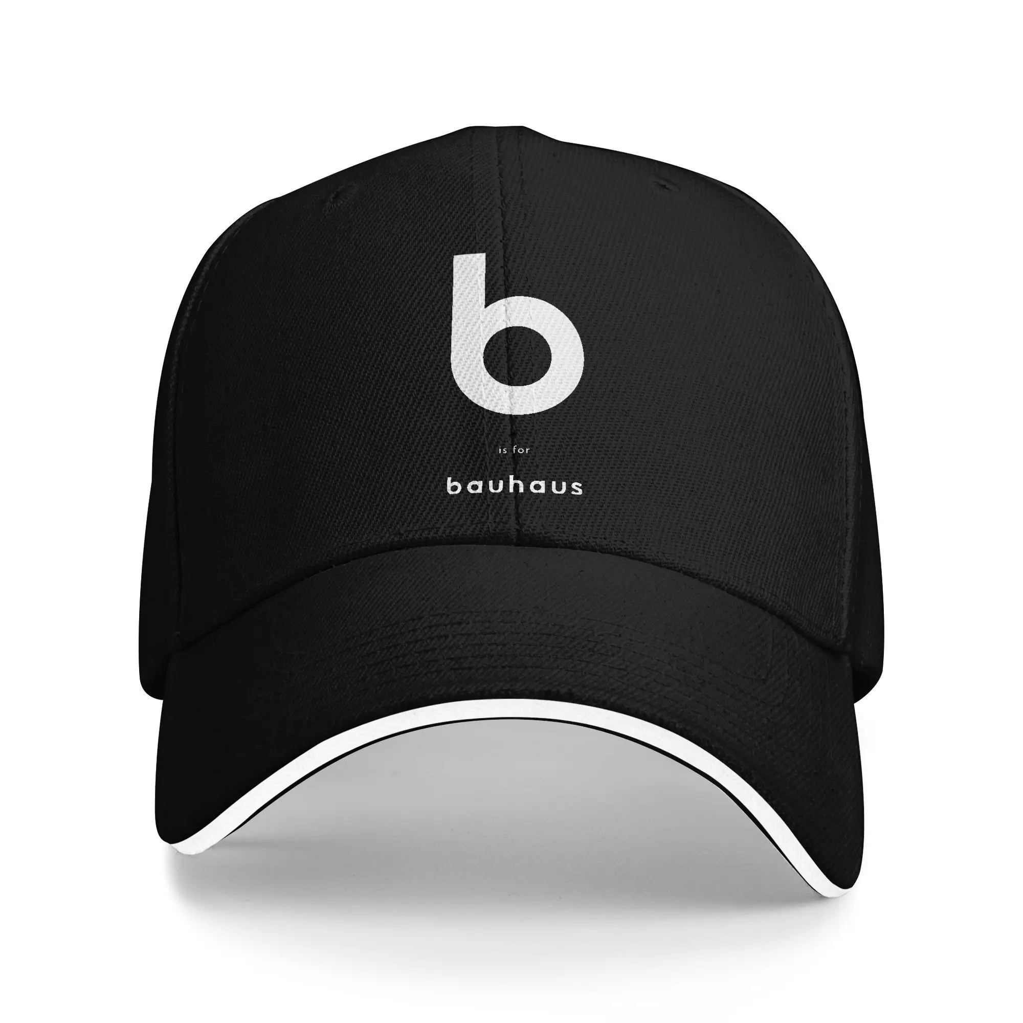 

B for Bauhaus Rock Band Legend Sun Бейсболка Летняя женская и мужская дизайнерская шляпа дальнобойщика Солнцезащитный крем Повседневная кепка Snapback для спортзала на открытом воздухе