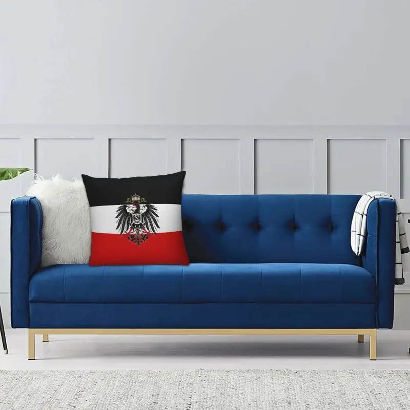 German Empire Flag Germany Luxury Pillow Cover Living Room Decoration Coat of Arms Cushions for Sofa