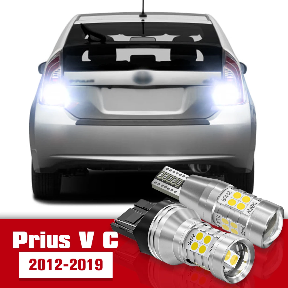 

2pcs LED Accessories Reverse Light Bulb Lamp For Toyota Prius V C 2012 2013 2014 2015 2016 2017 2018 2019