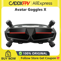 CADDXFPV Walksnail Avatar HD Goggles X 5.8GHz Steadyview Receiver Head Tracker 1920*1080 FPV Goggles Video Glasses for RC Drone