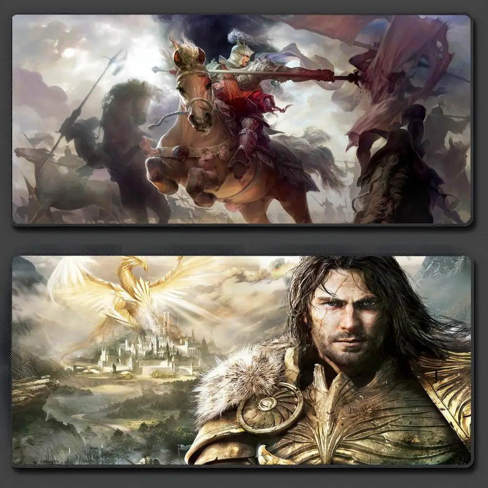 

H-Heroes Of M-Might And Magic Mouse Pad Large Anti-Slip Rubber Gaming MousePad Durable Desk Pad Thick Seam Edge Suitable For Off