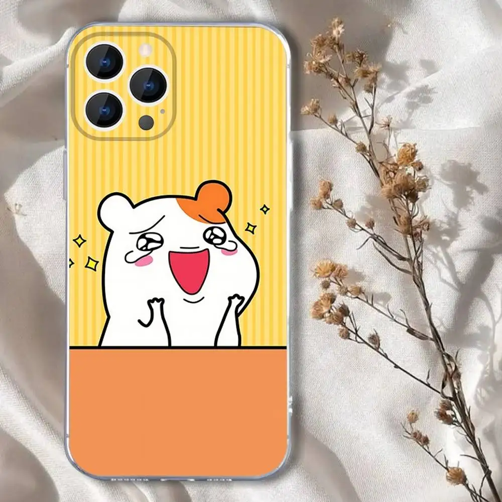 Jolie coque de téléphone o-ruchuban Ebichu pour iPhone 16,15,14,13,12,11 Pro,Max,Plus,X,XS,XR,SE,Mini Silicone Transparent souple