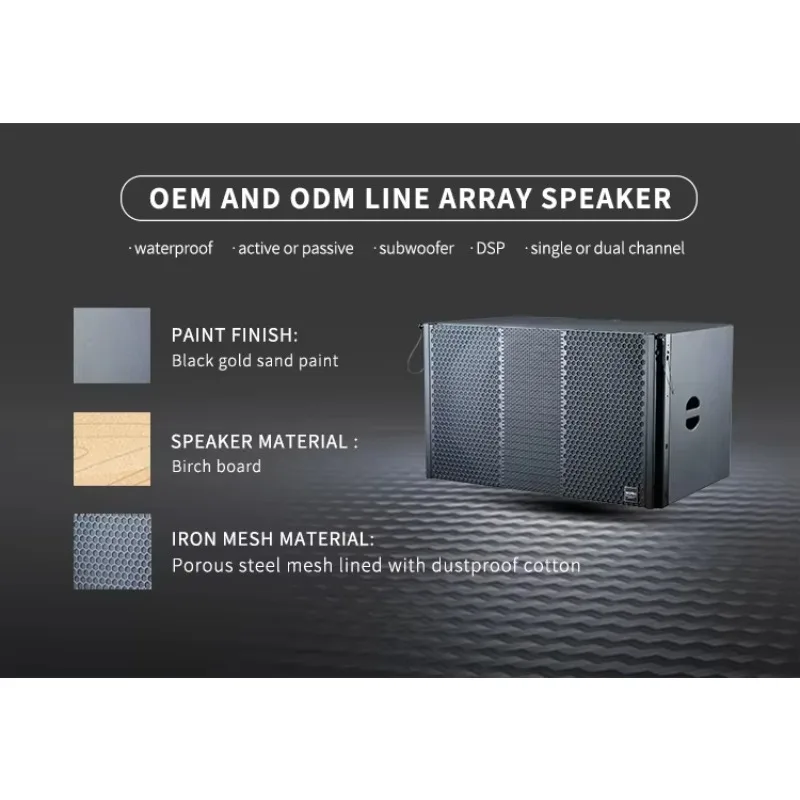 Pro Audio Sound Equipment for Church and Lecture Halls Line Array Speakers and Professional Sound System