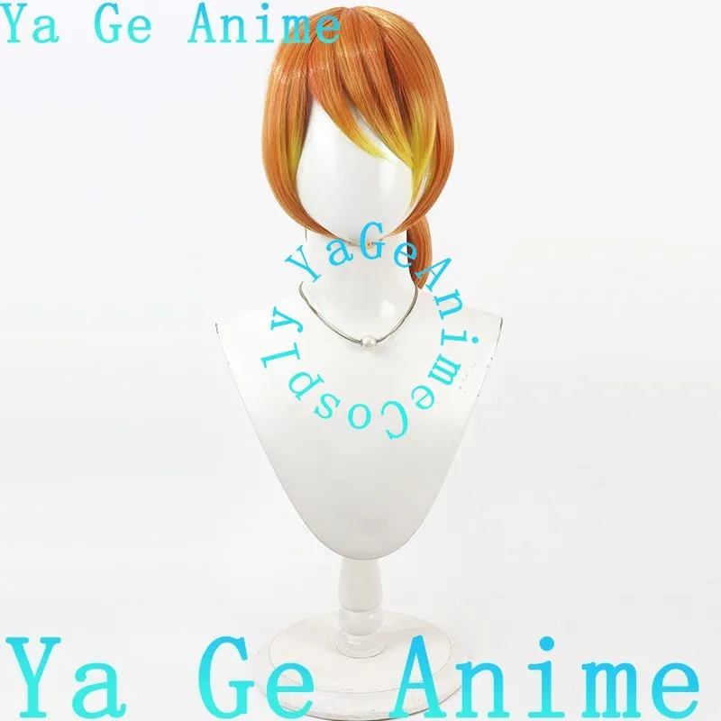 Peruka Cosplay Ya Ge Anime Store TETRA Project AI Emotion Inferior Anime Gry Halloween Karnawał Syntetyczne Włosy Odporne na Ciepło