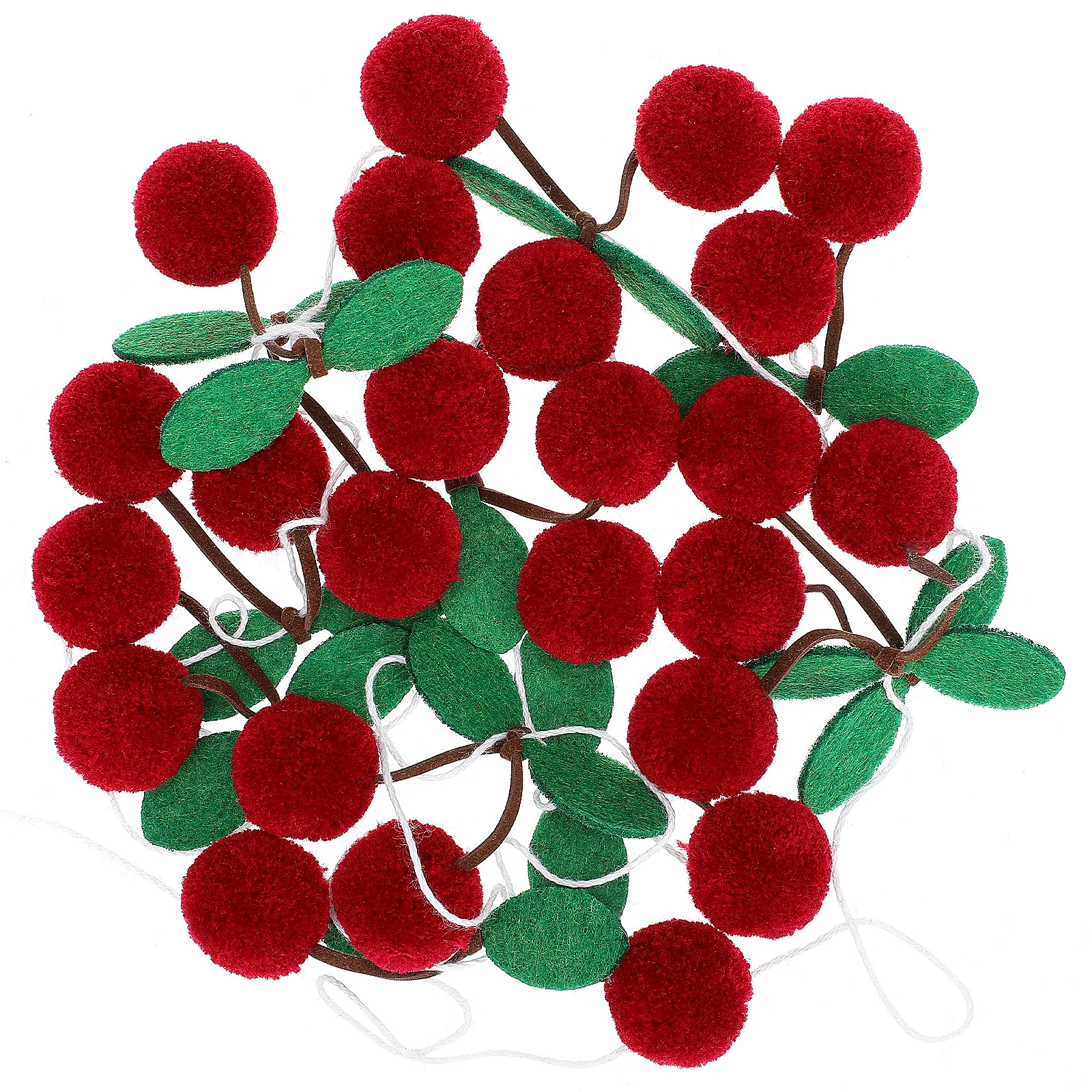 

Simulated Waxberry Hanging Decoration Lifelike Fruit Party Home Mall Decorations Cotton Garland Artificial Cherry String Fake